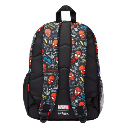 Smiggle Black Spiderman Backpack