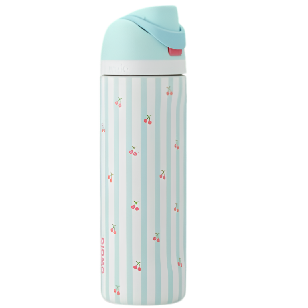 Owala 710ml Bottle - Turquoise with Cherries