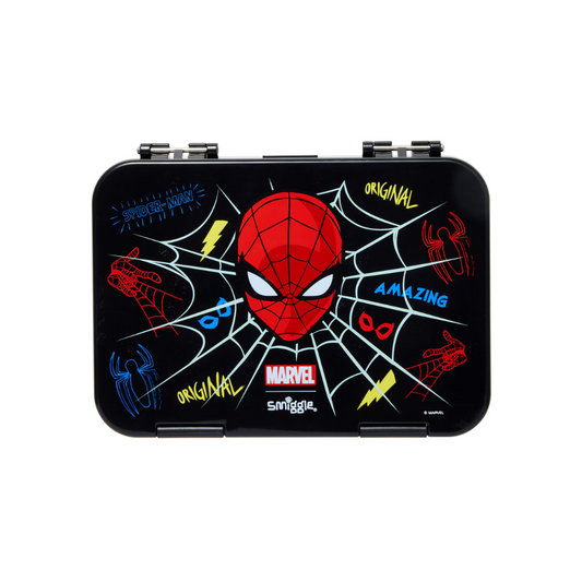 Black Spider Man Lunch Box