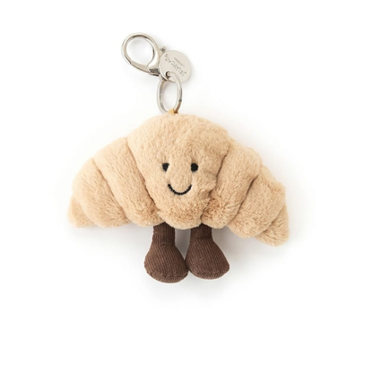 Mini Croissant Jellycat Bag Charm