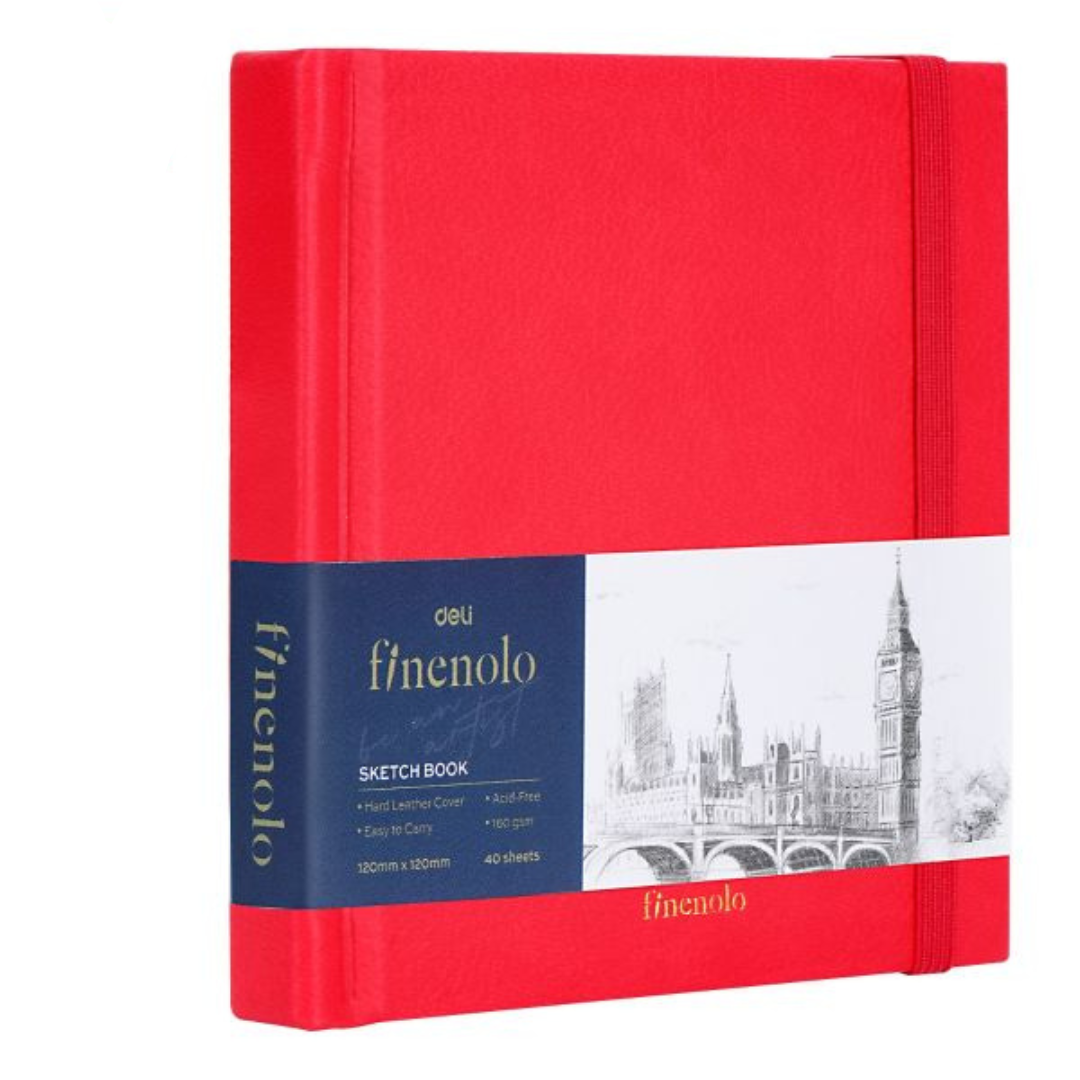 Red Cover Sketch Book - Small