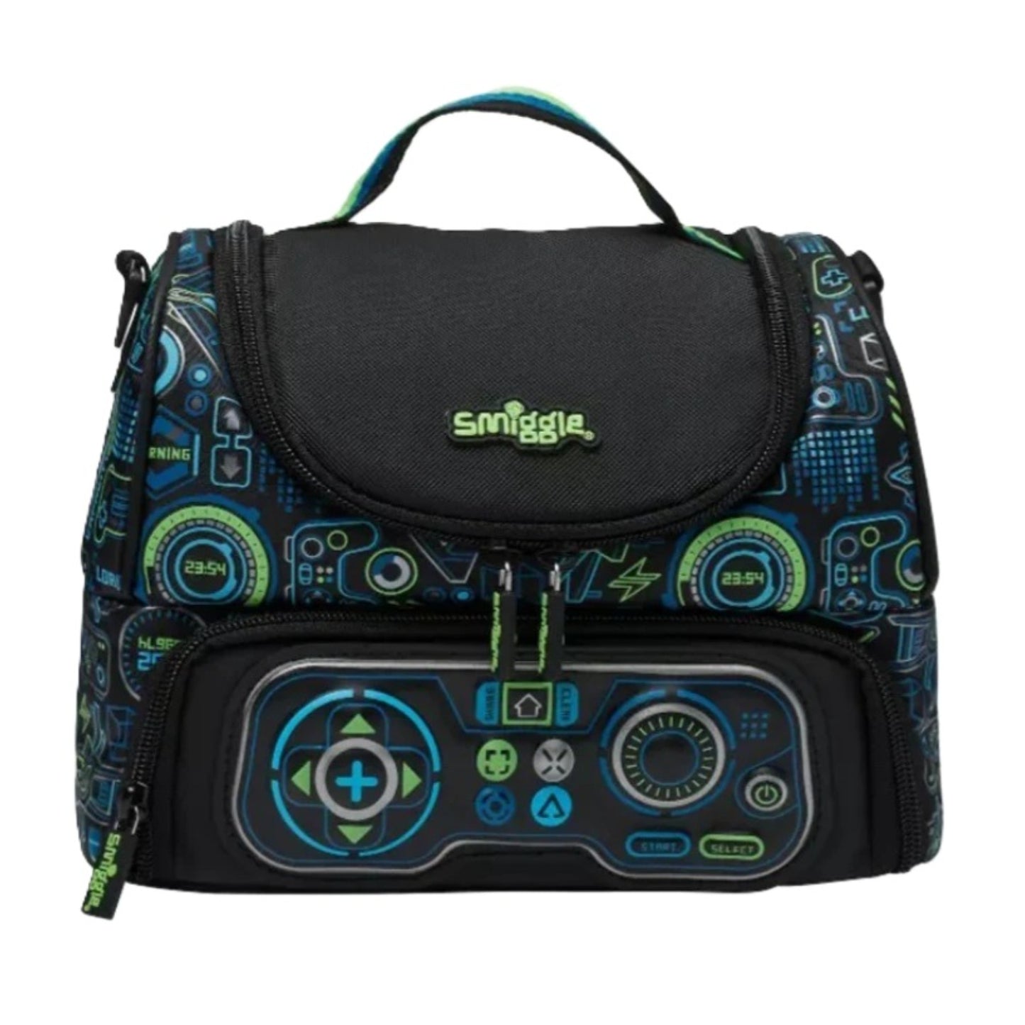 Smiggle Virtual Double Decker Lunch Bag With Strap