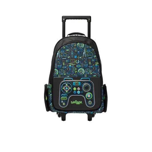 Smiggle Virtual Trolley Backpack With Light Up Wheels