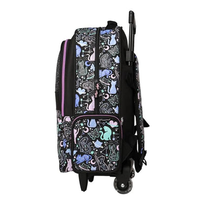 Smiggle Wild Side Trolley Backpack With Light Up Wheels