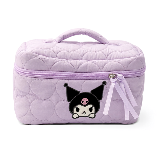 Quilted Kuromi Toiletry Bag