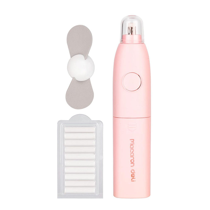 Macaron Pastel Collection Electric Eraser with Fan